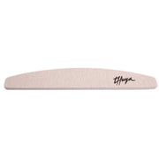 Vijl: Grey Square Padded File Half Moon Thuya 100/180 50 st