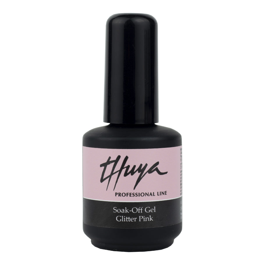 Biab glitter pink