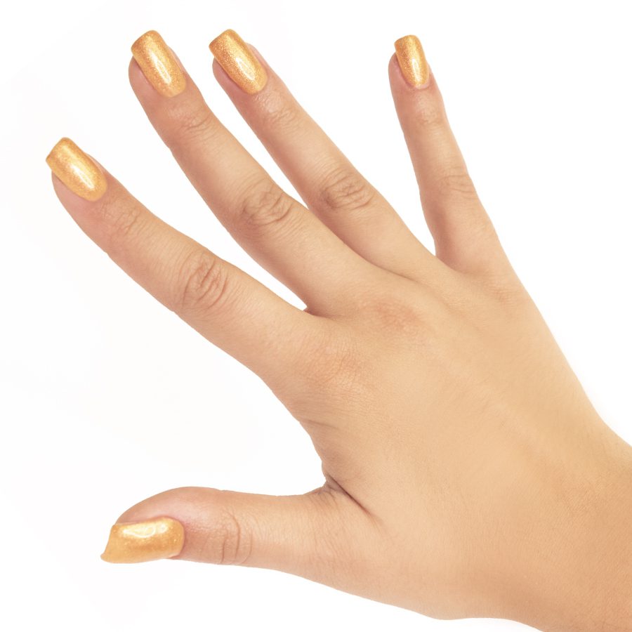 bronze kleur op nagels