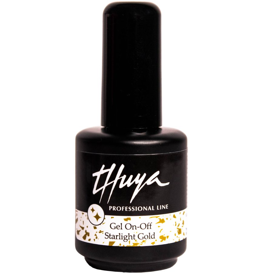 Gellak Gel On-Off Starlight Gold Thuya