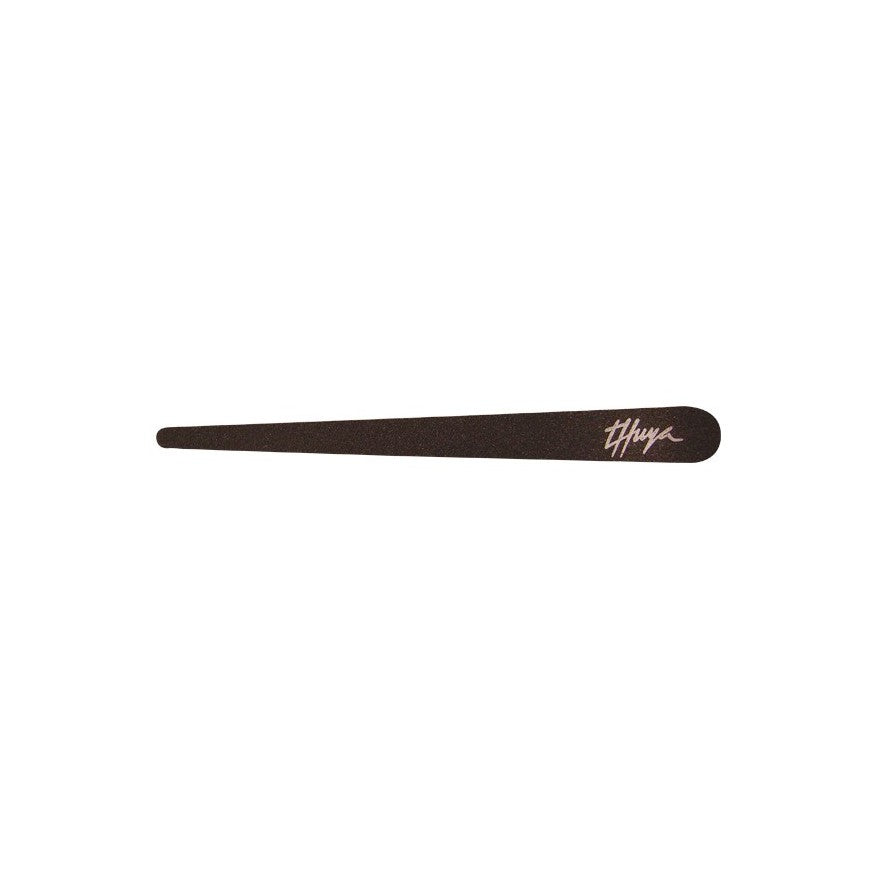 Vijl: Thin Triangular Black File Thuya 120/180 50 st