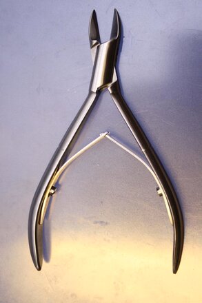Hoektang 12,5cm RVS rond model Diabetici