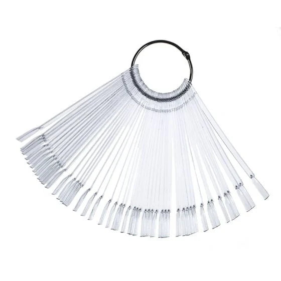 Nagel tips display - Kleurenwaaier collor pops
