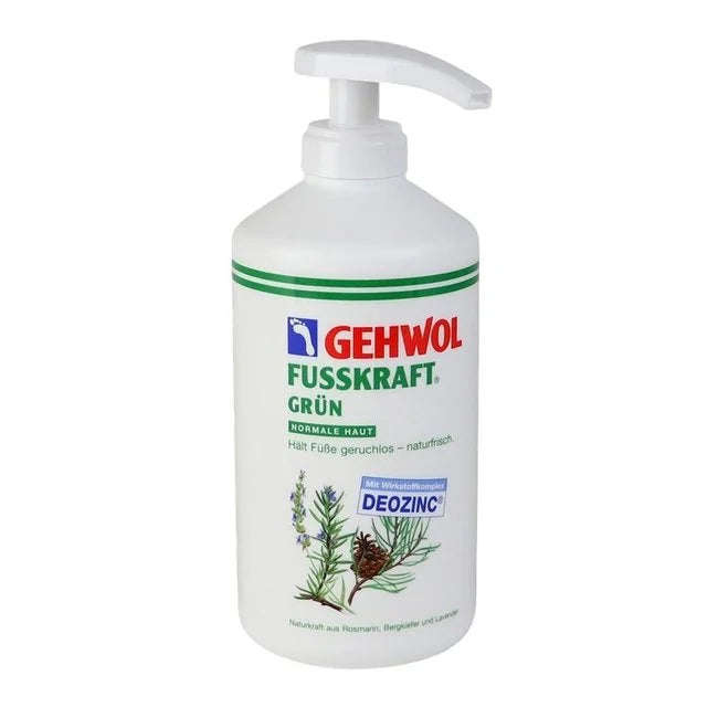 Gehwol Fusskraft Groen 500 ml + pomp