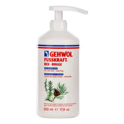 Gehwol Fusskraft Rood 500 ml + pomp
