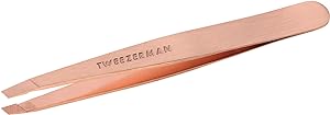 Tweezerman Mini Slant Tweezer Rose Gold
